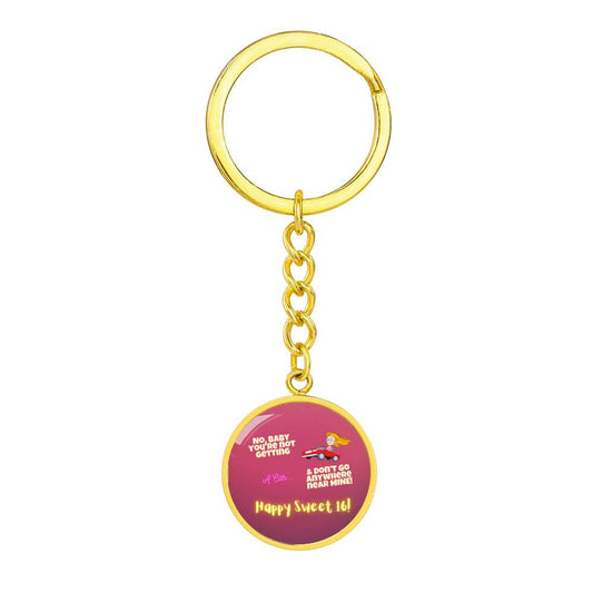 New Driver Gift Keychain | Happy Sweet 16 gift for Daughter | 16th Birthday Gift for Daughter | Happy 16th Birthday gift for Daughter