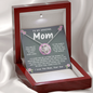 My Amazing Mom Necklace - You Are My First Home, Love Your Son (m.006o.lk)