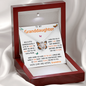 My Granddaughter Necklace - My Heart Will Always Belong To You (162.lk.325)