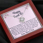 Happy Sweet 16 daughter - awesome time | 16th Birthday Gift for Daughter - Happy Sweet 16 gift | Necklace for Daughter | Parents to Daughter Gift