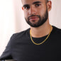 To My Son / Step Son / Foster Son Cuban Link Chain Necklace (clc.8)
