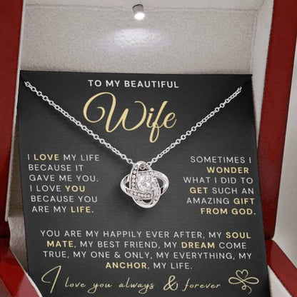 Beautiful Wife Necklace - Love of my life (189.lk.035)