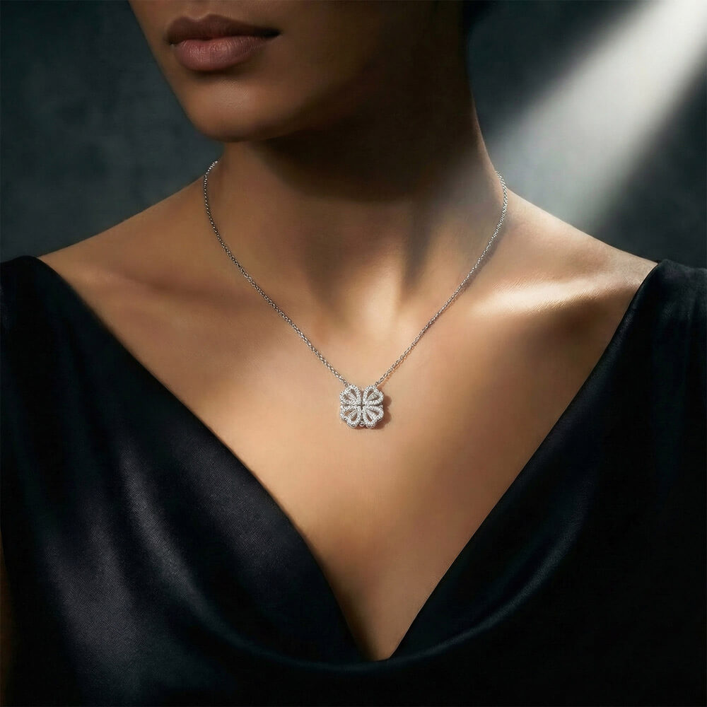 To Our Daughter Necklace From Mom & Dad – Our Love Will Follow You - Magnetic Hearts