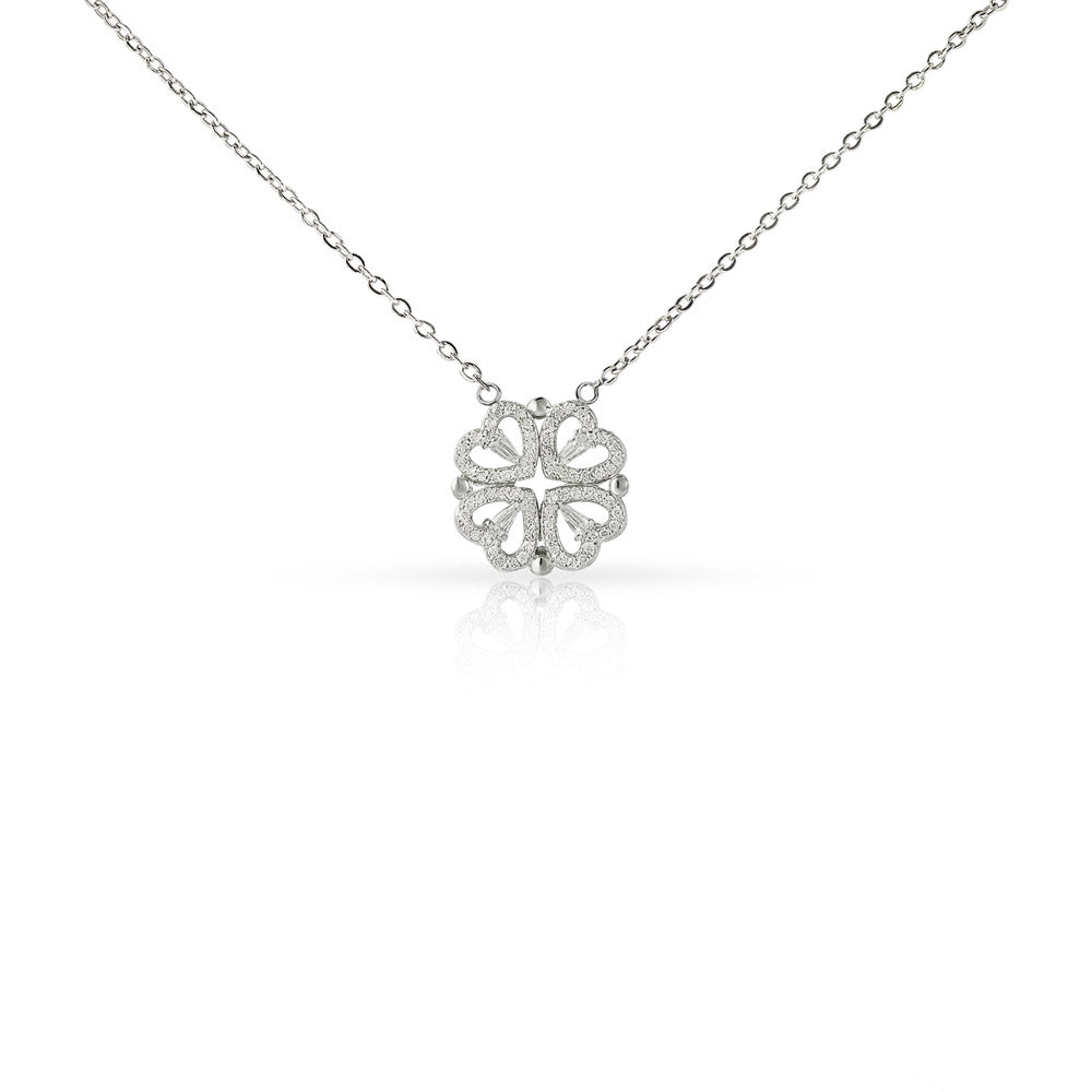 To Our Daughter Necklace From Mom & Dad – Our Love Will Follow You - Magnetic Hearts