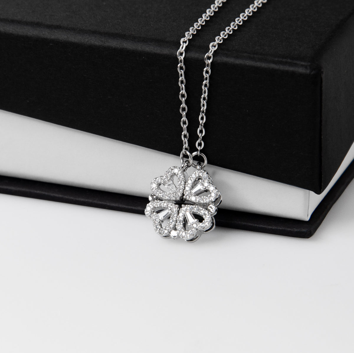 To Our Daughter Necklace From Mom & Dad – Our Love Will Follow You - Magnetic Hearts