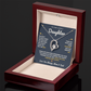 To Our Daughter Necklace From Mom & Dad – The Best Thing We Ever Did Together (md.both.2.fl)