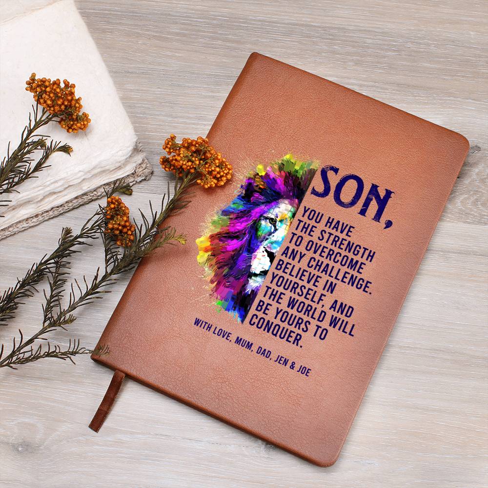To Son Personalized Graphic Journal - You have the strength (s.1.j)