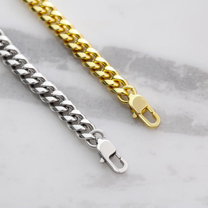 Son Always My Baby Cuban Link Chain (s.010.clc)