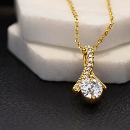 To My Beautiful Wife Necklace - Only Dream (189.lk.029-10)