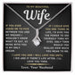 To My Beautiful Wife Necklace - Only Dream (189.lk.029-10)