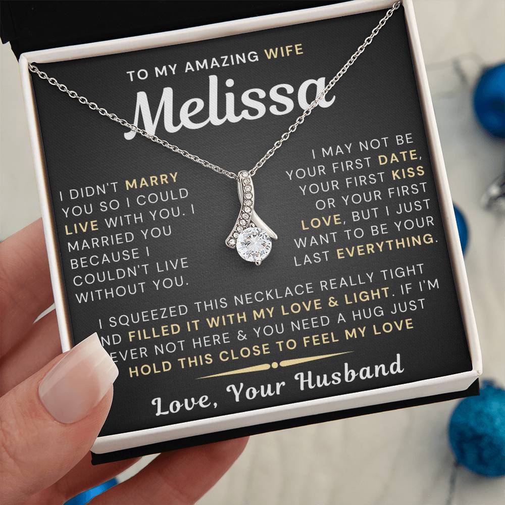 My Amazing Wife Necklace (189.al.006.cstm) - Personalize with Your Names ⬇️