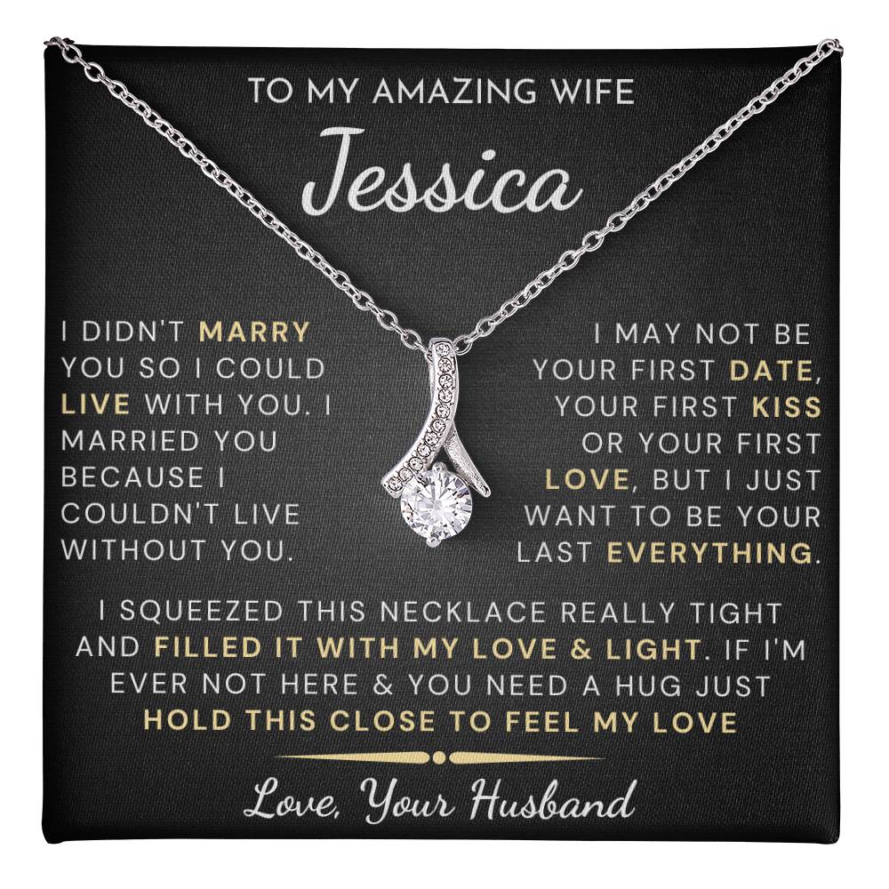 My Amazing Wife Necklace (189.al.006.pers) - Personalize with Your Names ⬇️