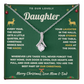 To Our Daughter Christmas Necklace From Mom & Dad – The Best Part of Our Christmas (md.home.2.al)