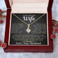 My Amazing Wife Necklace - I Couldn't Live Without You (189.al.006)