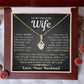 My Amazing Wife Necklace - I Couldn't Live Without You (189.al.006)