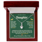 To Our Daughter Christmas Necklace From Mom & Dad – The Best Part of Our Christmas (md.home.2.al)