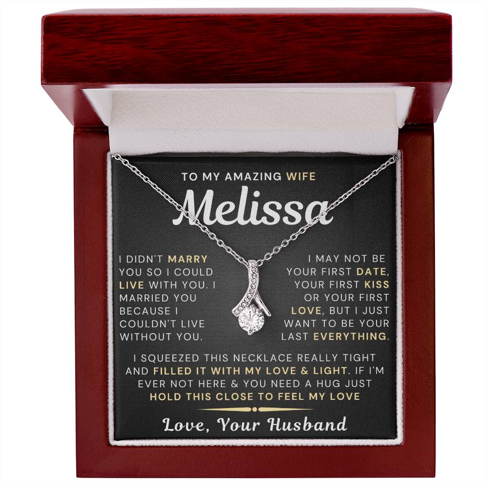 My Amazing Wife Necklace (189.al.006.cstm) - Personalize with Your Names ⬇️