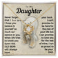 Daughter This Old Bear Will Always Have Your Back Necklace (d.lk.005)