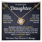 To Our Daughter Necklace From Mom & Dad – Our Love Will Follow You
