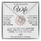 To My Beautiful Wife Necklace - My Dream (189.lk.029)