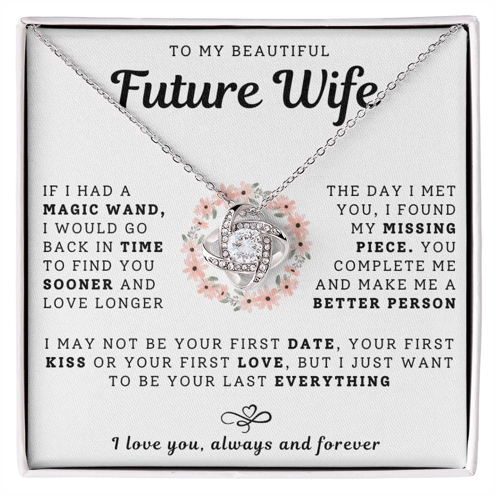 Beautiful Future Wife Necklace - If I had a magic wand (fw.002.lk)