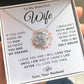 To My Beautiful Wife Necklace - My Only Dream (189.lk.029-3)