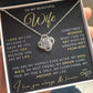 Beautiful Wife Necklace - Love of my life (189.lk.035)