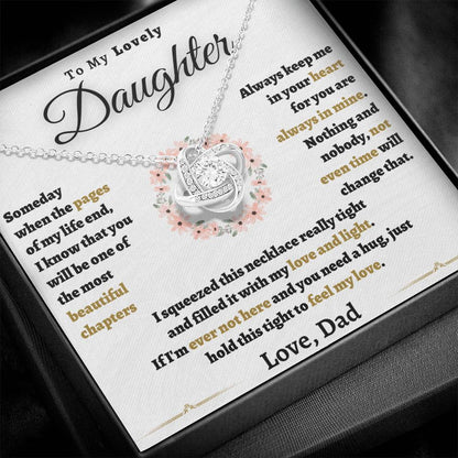 Dad to Daughter Necklace pages (dd.007.lk)
