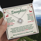 To Our Daughter Christmas Necklace From Mom & Dad – Always a Home With Us (md.home.1.lk)