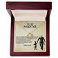 To My Daughter Love Dad Necklace (t25-dd-003)