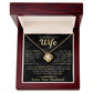 My Beautiful Wife Necklace - I Couldn't Live Without You (189.lk.006b.3.1)