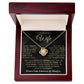 My Beautiful Wife Necklace - I Couldn't Live Without You (189.lk.006b.5.1.2.2)