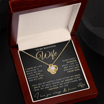 Beautiful Wife Necklace - Love of my life (189.lk.035)