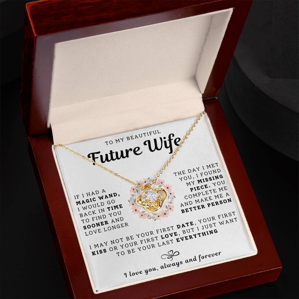 Beautiful Future Wife Necklace - If I had a magic wand (fw.002.lk)