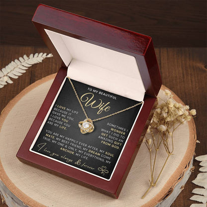 Beautiful Wife Necklace - Love of my life (189.lk.035)
