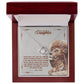 To My Daughter Love Dad Necklace (t25-dd-005)