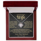 My Beautiful Wife Necklace - I Couldn't Live Without You (189.lk.006b.2)