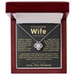 My Amazing Wife Necklace - I Couldn't Live Without You (189.lk.006a.5)