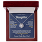 To Our Daughter Necklace From Mom & Dad – Forever Proud of You (md.proud.2.lk)