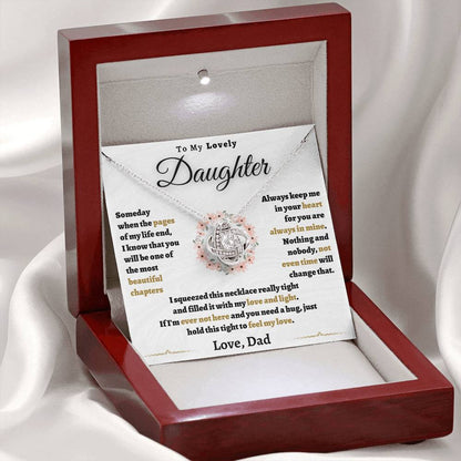 Dad to Daughter Necklace pages (dd.007.lk)