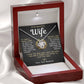 To My Beautiful Wife Necklace - If I had a magic lamp (189.lk.030-3)