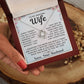 My Amazing Wife Necklace - I Couldn't Live Without You (189.al.006_2)