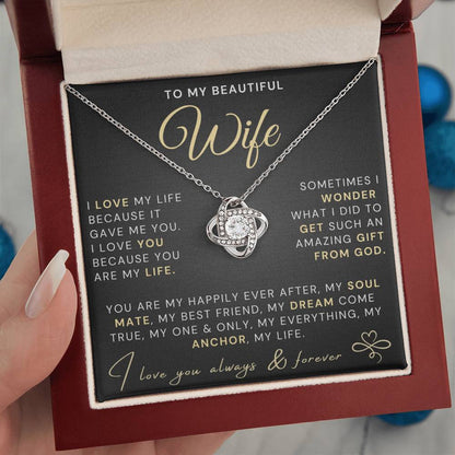 Beautiful Wife Necklace - Love of my life (189.lk.035)