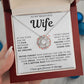 To My Beautiful Wife Necklace - Only Dream (189.lk.029-12)