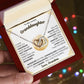 Lovely Granddaughter Necklace - Straighten Your Crown (mgd.103.ih)