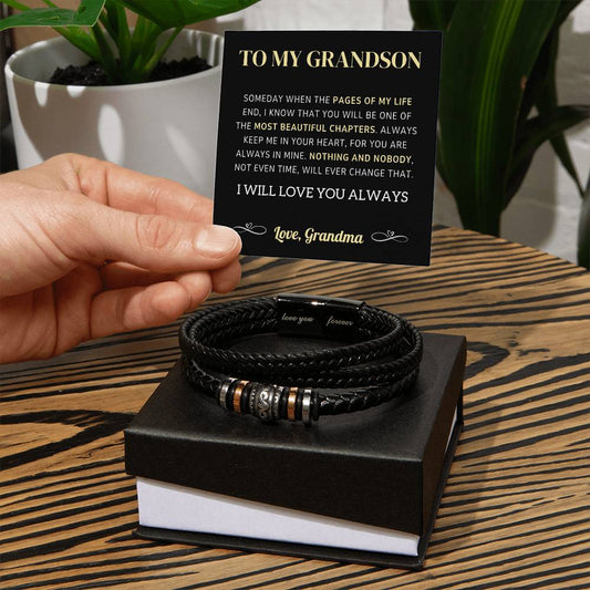 To My Grandson Bracelet - pages (128.lb.003)