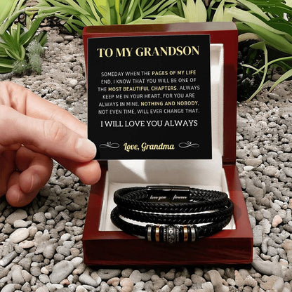 To My Grandson Bracelet - pages (128.lb.003)