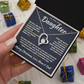 To Our Daughter Christmas Necklace From Mom & Dad – Always Our Little Girl (md.lg.1.fl)