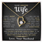 My Amazing Wife Necklace - I Couldn't Live Without You (189.fl.006)