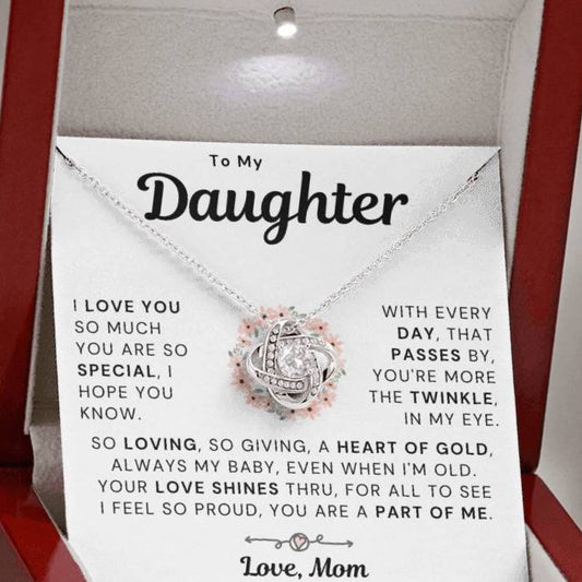 Mom to Daughter Necklace - Feel So Proud (md.008.lk)